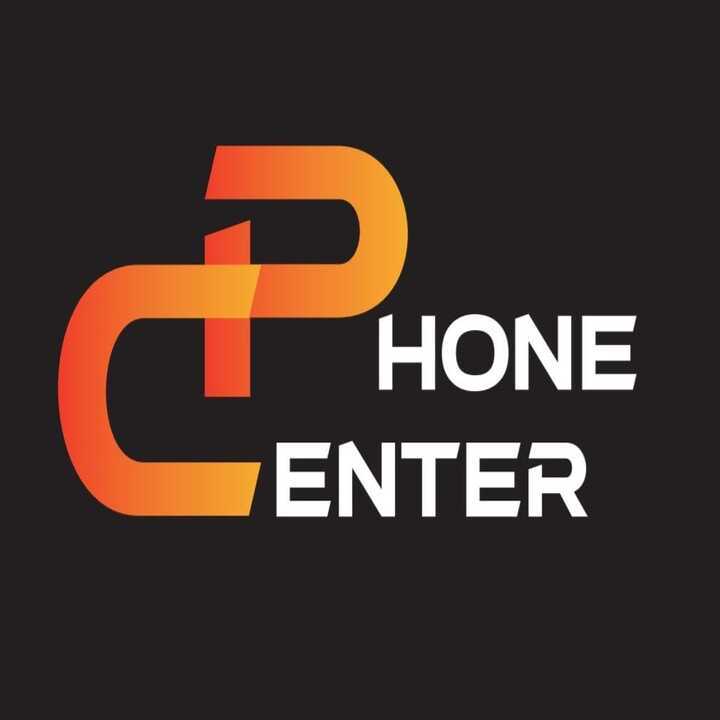 Logotipo de Phone Center Pereira, letras CP en degradado naranja y rojo sobre fondo negro, tienda de celulares en Pereira, Colombia.